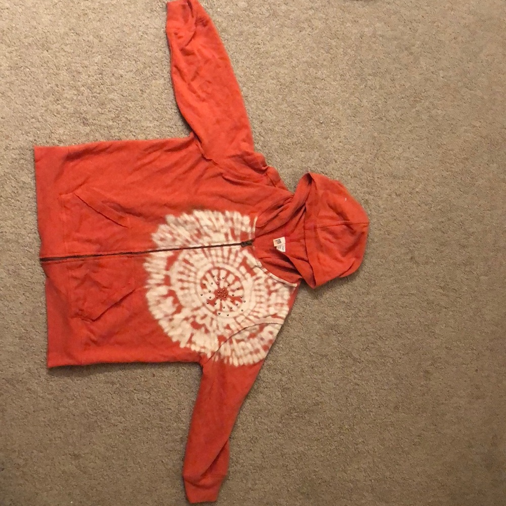 Orange sweater